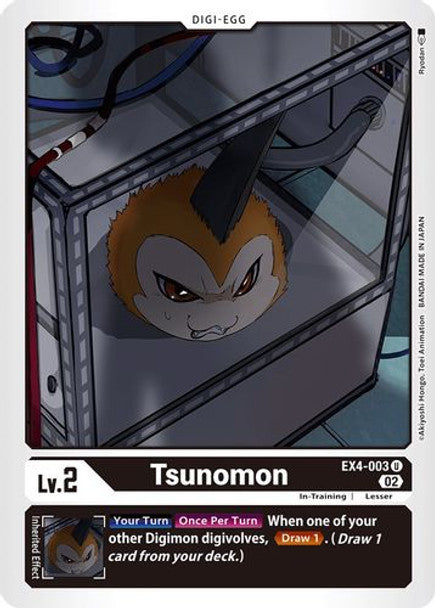 EX04-003 Tsunomon Uncommon