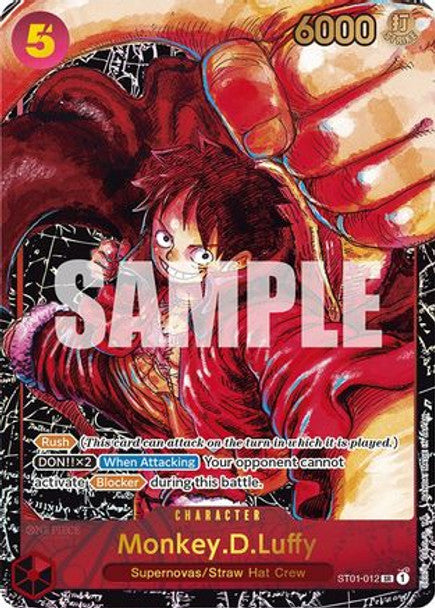 ST01-012 Monkey.D.Luffy OP-05 Special Alternate Art