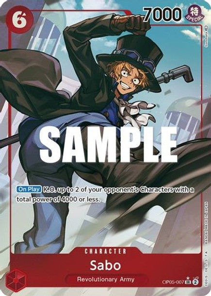 OP05-007A - Sabo Alternate Art