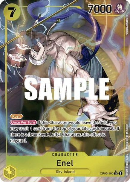 OP05-100 - Enel Super Alternate Art