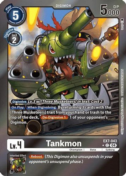 EX7-043 Tankmon Limited Foil Common