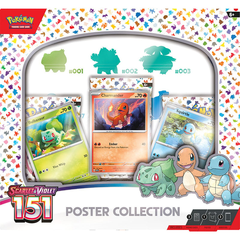 Pokemon TCG Scarlet & Violet: 151 Poster Collection