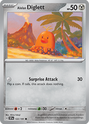 122/191 Alolan Diglett Common Surging Sparks