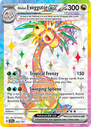 225/191 Alolan Exeggutor EX Ultra Rare Surging Sparks