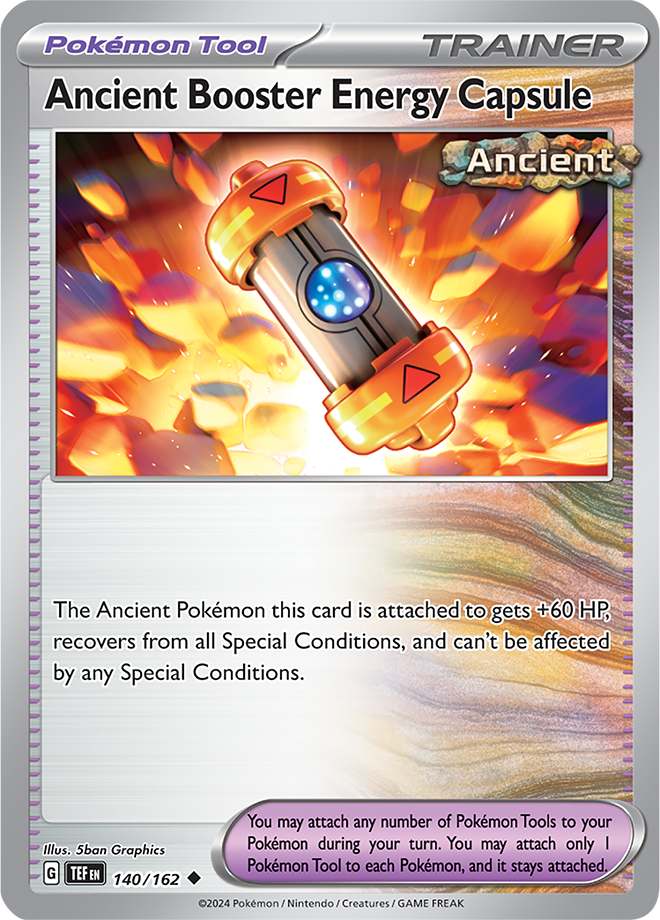 140/162 Ancient Booster Energy Capsule Uncommon Temporal Forces