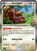 159/182 Arven's Greedent Holo Rare Destined Rivals