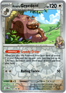 159/182 Arven's Greedent Rare Reverse Holo Destined Rivals