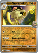 110/182 Arven's Toedscruel Uncommon Reverse Holo Destined Rivals