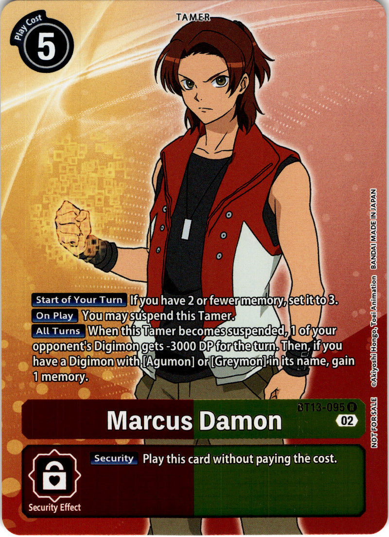 BT13-095 Marcus Damon Box Topper