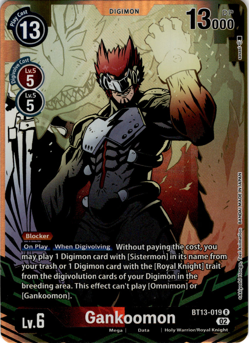 BT13-019 Gankoomon Alternate Art