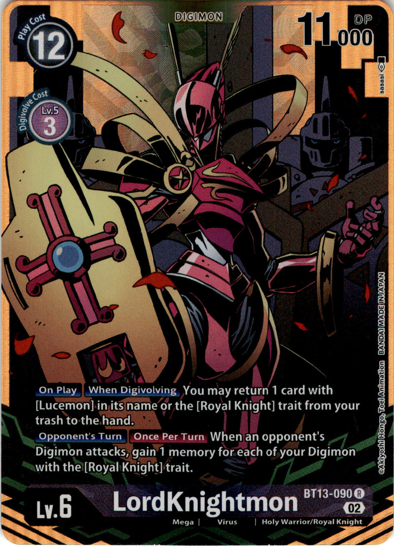 BT13-090 LordKnightmon Alternate Art