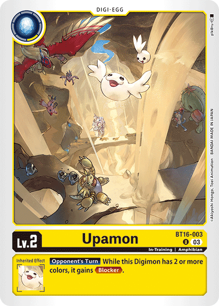 BT16-003 Upamon Uncommon