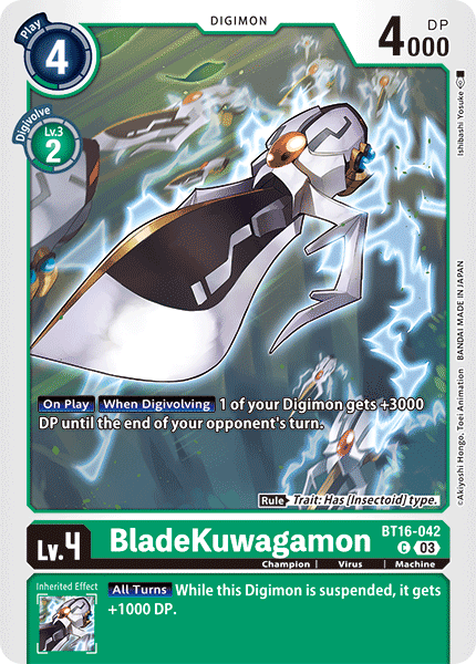 BT16-042 BladeKuwagamon Common