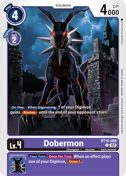 BT16-068 Dobermon Common