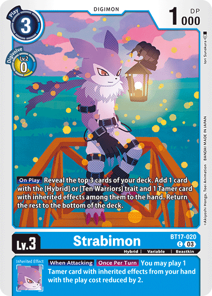 BT17-020 Strabimon Common