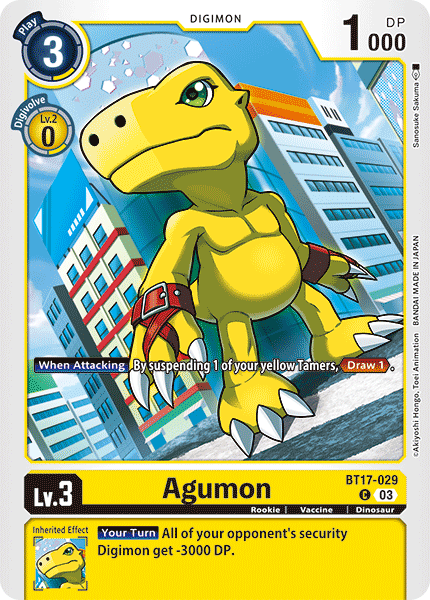 BT17-029 Agumon Common