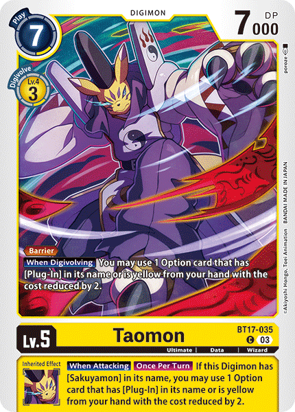 BT17-035 Taomon Common