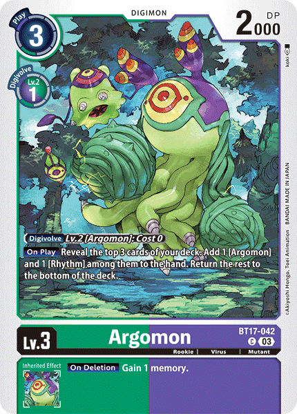 BT17-042 Argomon Common