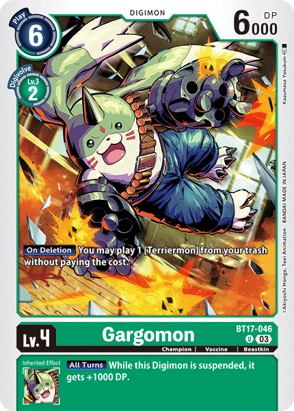 BT17-046 Gargomon Uncommon