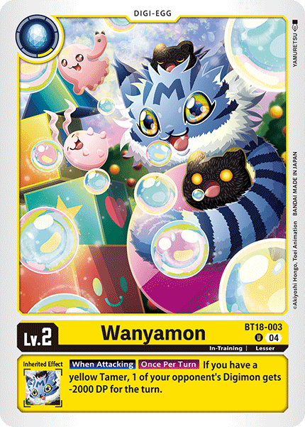 BT18-003 Wanyamon Uncommon