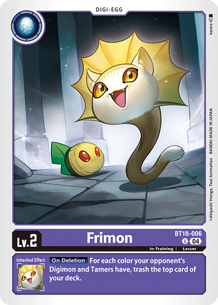 BT18-006 Frimon Uncommon