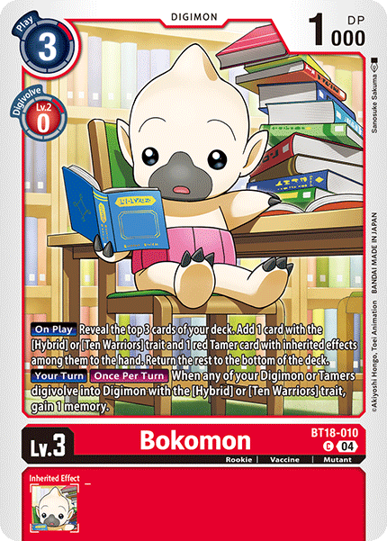 BT18-010 Bokomon Common