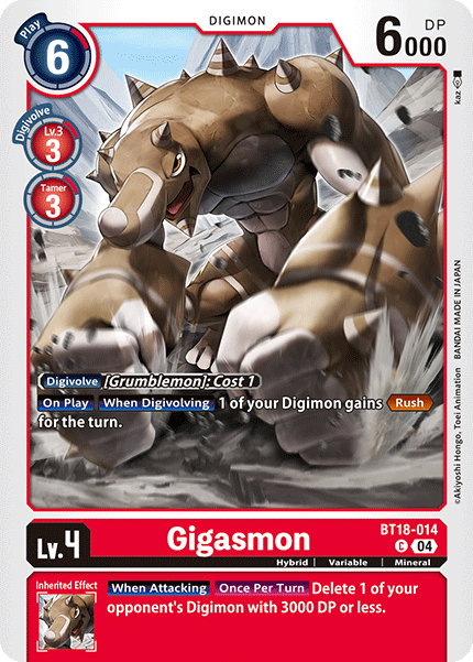 BT18-014 Gigasmon Common