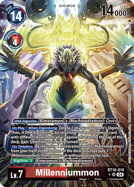 BT18-019 Millenniummon Alternative Art