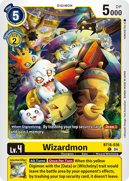 BT18-036 Wizardmon Common