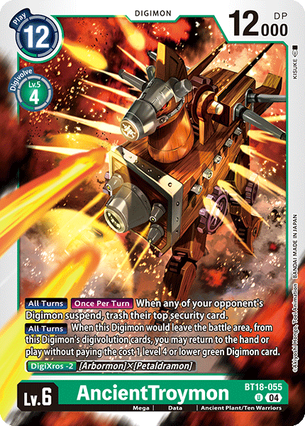 BT18-055 AncientTroymon Uncommon