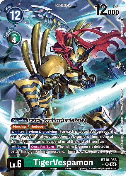 BT18-056 TigerVespamon Alternative Art