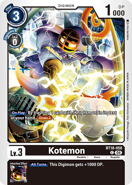 BT18-058 Kotemon Common