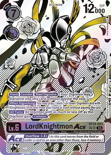 BT18-083 LordKnightmon ACE SP Alternative Art