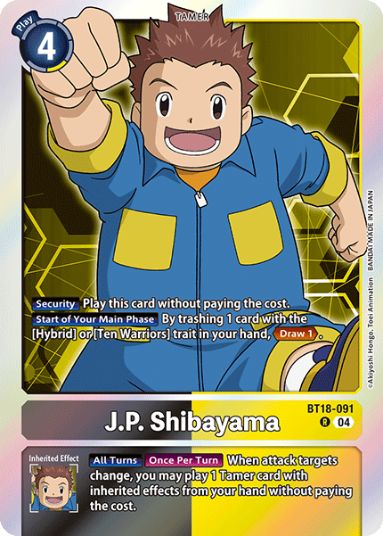 BT18-091 J.P. Shibayama Rare