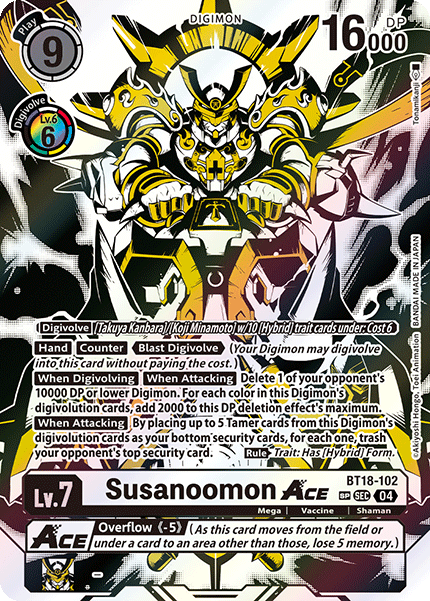 BT18-102 Susanoomon ACE SP Alternative Art