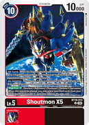 BT19-013 Shoutmon X5 Uncommon