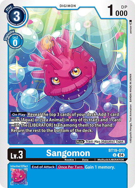 BT19-017 Sangomon Uncommon