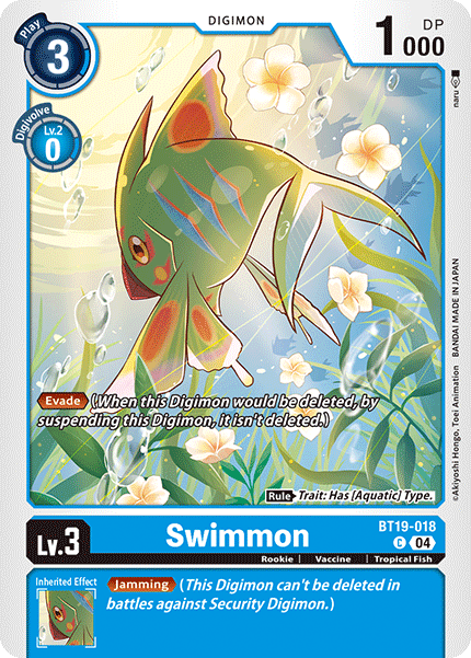 BT19-018 Swimmon Common