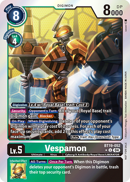 BT19-052 Vespamon Box Topper