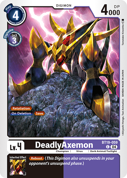 BT19-059 DeadlyAxemon Common