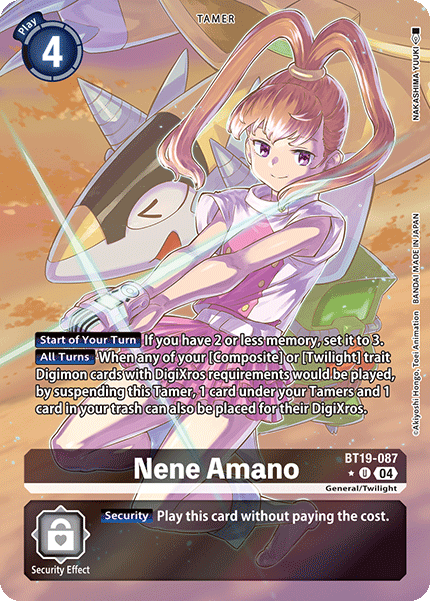 BT19-087 Nene Amano Alternative Art