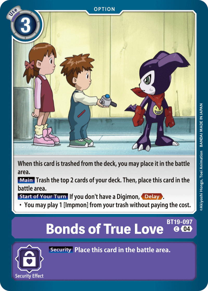 BT19-097 Bonds of True Love Common