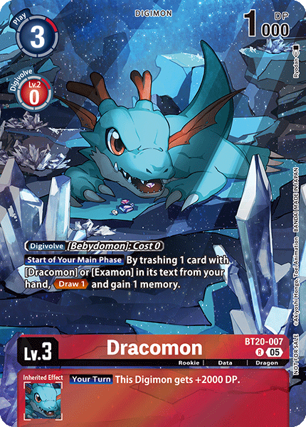 BT20-007 Dracomon Legend Pack 2025 (EX09)