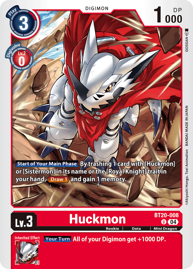 BT20-008 Huckmon Uncommon