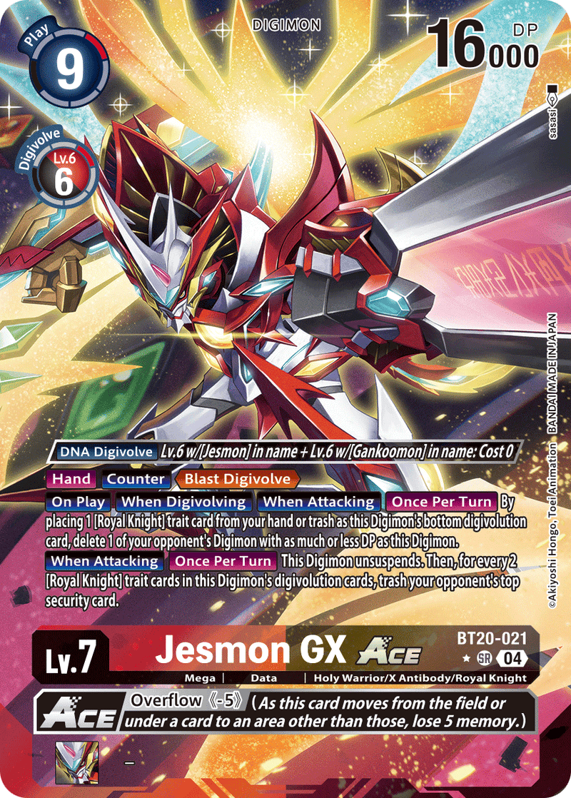 BT20-021 Jesmon GX ACE Alternative Art