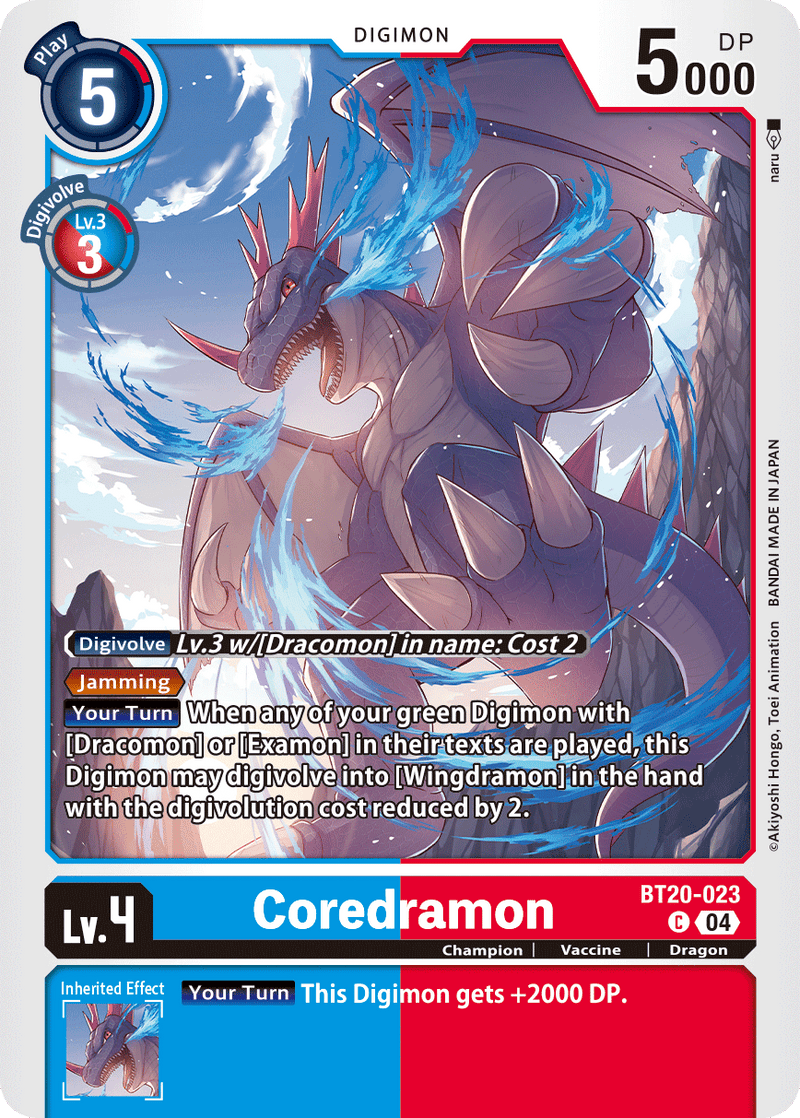 BT20-023 Coredramon Common