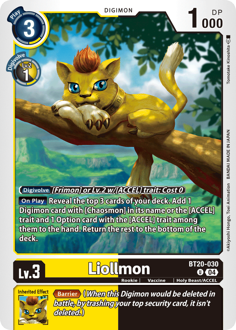 BT20-030 Liollmon Uncommon