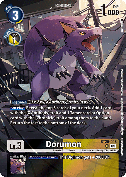BT20-048 Dorumon Legend Pack 2025 (EX09)