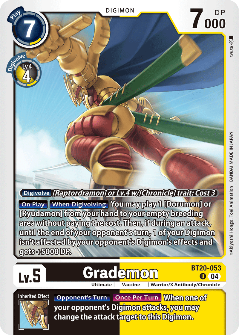 BT20-053 Grademon Uncommon