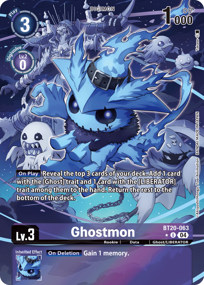 BT20-063 Ghostmon Alternative Art